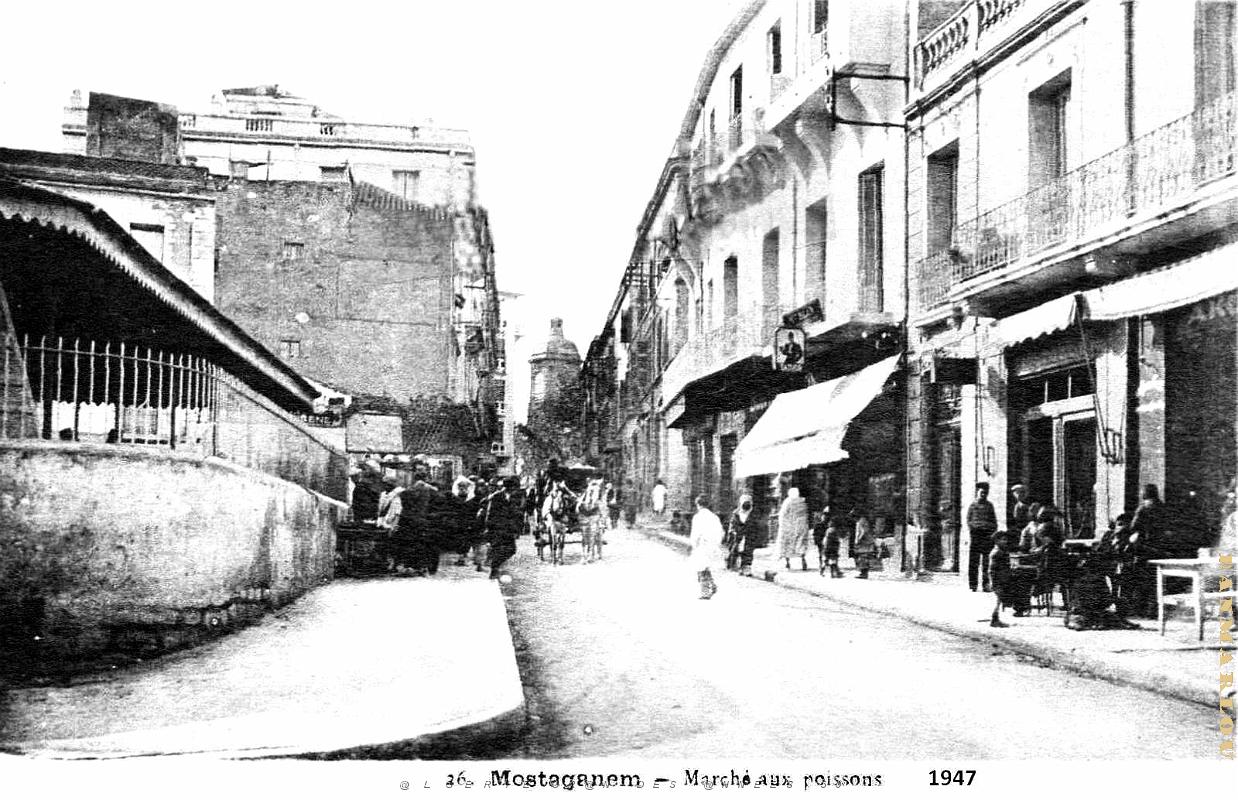 Mostaganem - Marche aux Poissons - 1947.jpg